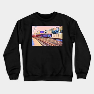 NYC Subway Station, The Bronx Crewneck Sweatshirt